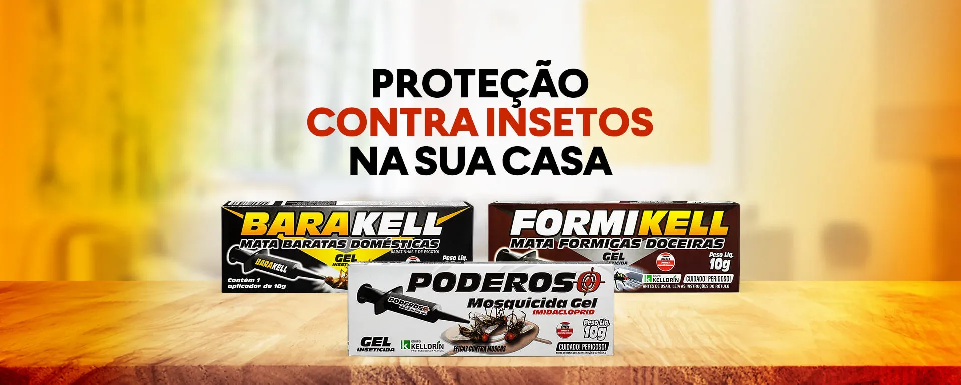 Barakell Gel, Formikell e Mosquicida Gel
