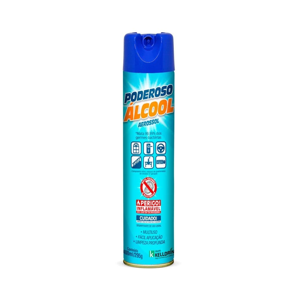 Poderoso Álcool Aerossol