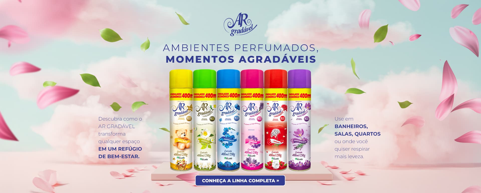 Ar Gradável — ambientes perfumados, momentos agradáveis
