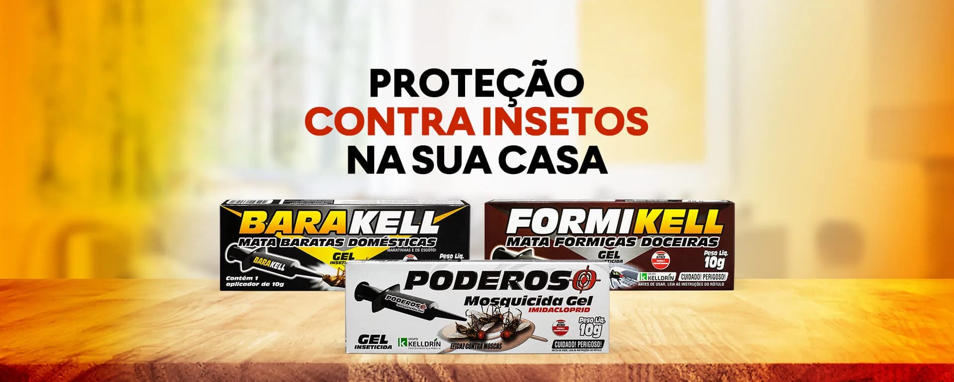 Barakell Gel, Formikell e Mosquicida Gel
