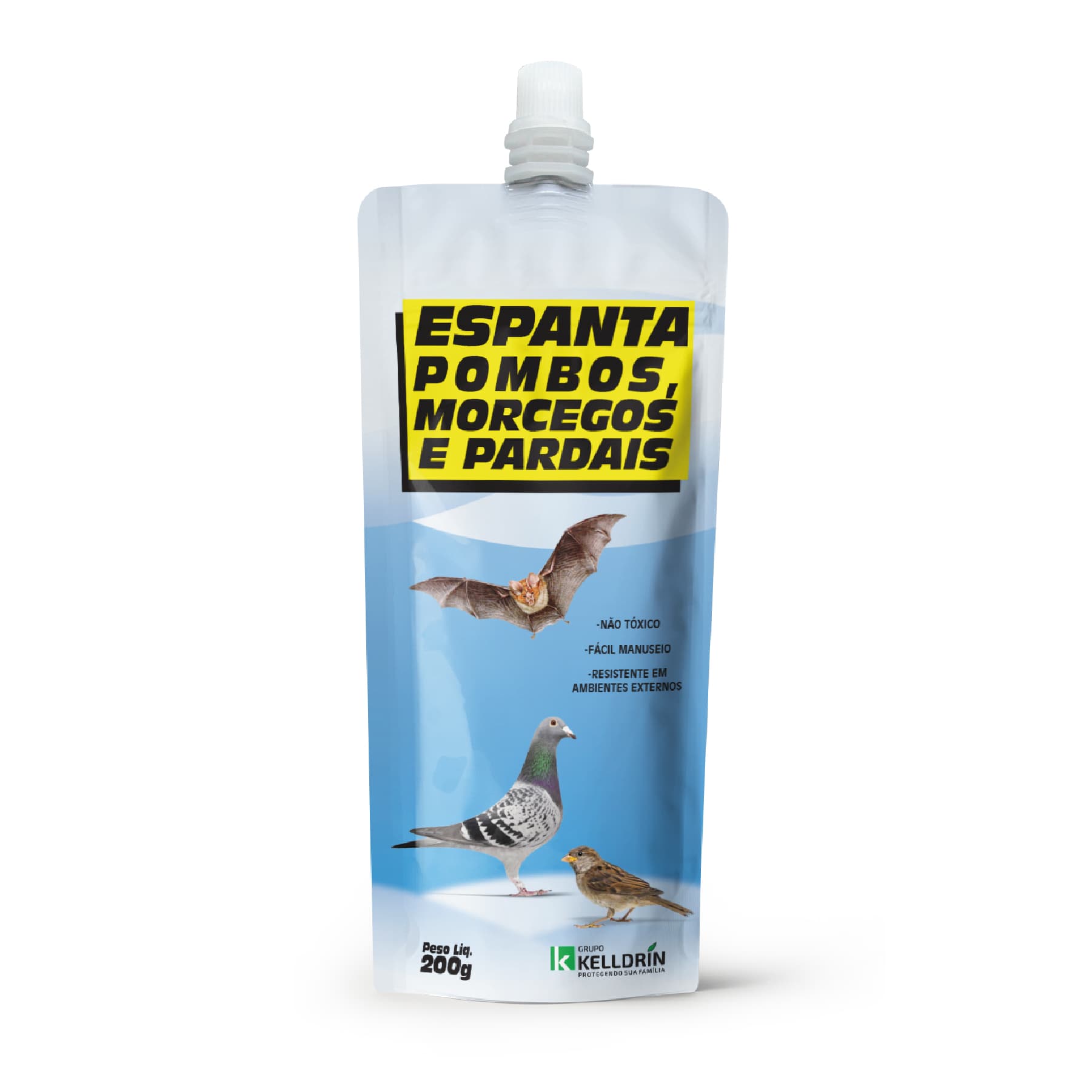 Espanta Pombos, Morcegos e Pardais – Bolsa