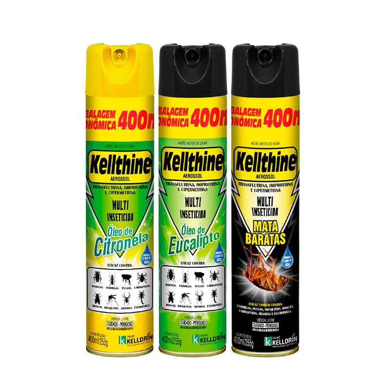 Kellthine Multi Inseticidas Aerossol