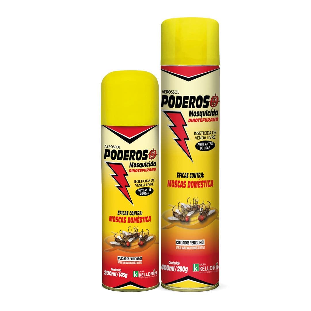 Poderoso Mosquicida aerossol
