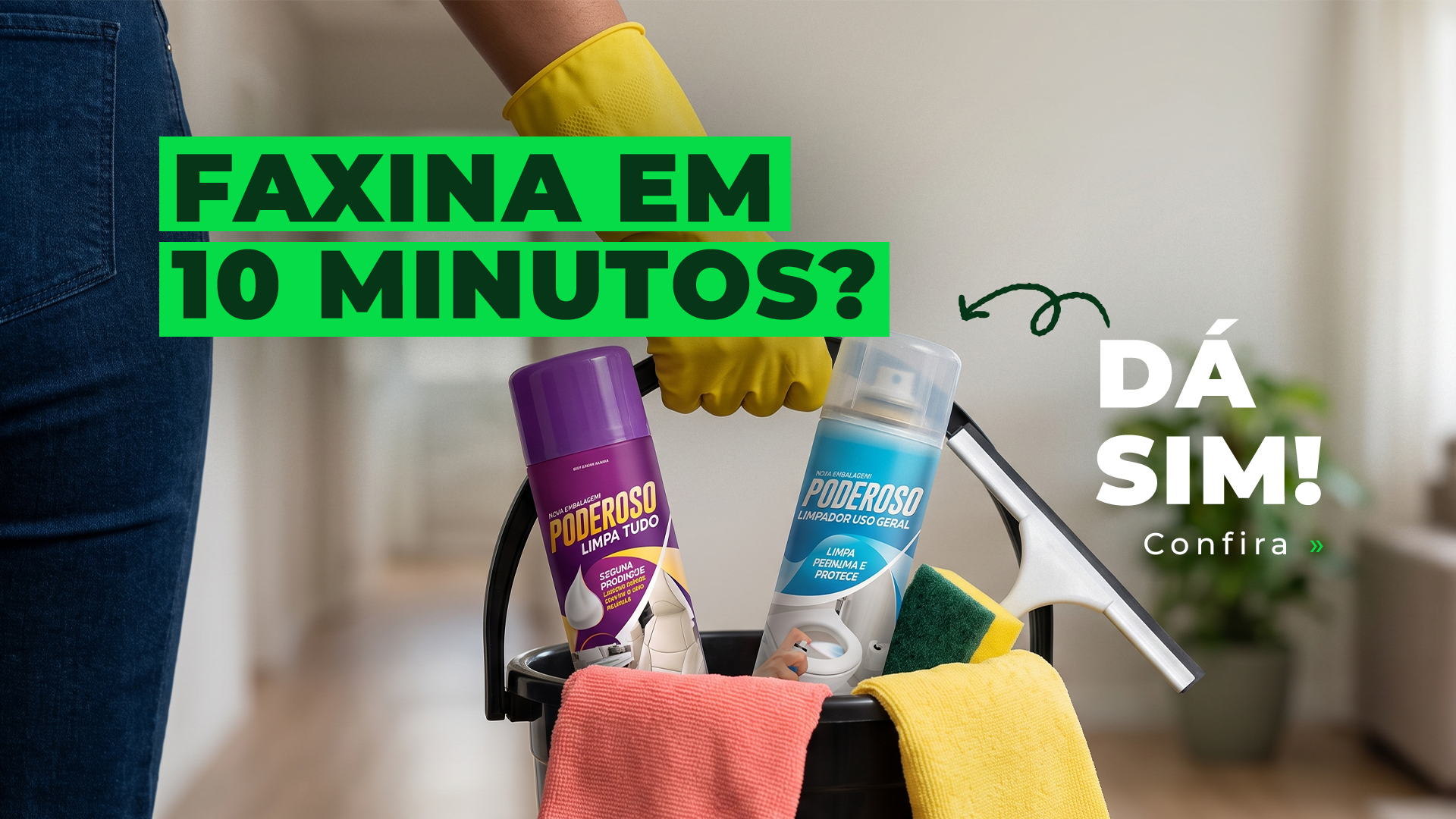 Faxina rápida: como limpar a casa em 10 minutos